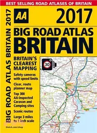 在飛比找三民網路書店優惠-Big Road Atlas Britain 2017