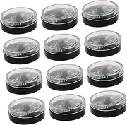 12pcs Outdoor Compass Small Button Compass Compass Backpacking Compass Pirate Compass Camping Compass Compass Compass Compass Car Compass Hunting Compass