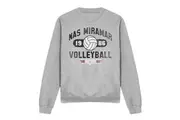 Top Gun Unisex Adult Nas Miramar Volleyball Sweatshirt (Sport Heather) - UTTV13050