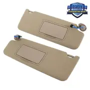 Fit For 16-23 Honda Ridgeline/Pilot/Passport 2Pcs Sun Visors W/ Light And Mirror