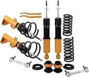 Coilovers Suspension，Compatible With Mercedes Benz W203 00-07 Benz CLK C209 A209 02-09 Adjustable Coilovers Suspension Shocks Absorbers
