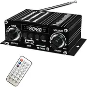 Digital Bluetooth Amplifier 12V Home Car 2 Channel HiFi Sound Speaker FM Rrceiver Mini Audio Amplificador Class-AB AMP