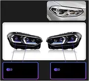Car Lights Compatible for X3 X4 G01 Headlight 2018-2022 LED Front Lamps Daytime Running Lights Dynamic Turn Signals Car Accessories