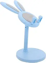 Mobile Phone Holder Cell Phone Cute Rabbit Desk Phone Holder Phone Bed Stand Creative Phone Holder Telephone Stand Rabbit Mobile Phone Stand Animal Phone Holder Blue Plastic
