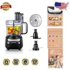 Versatile 12-Cup Food Processor with Safety Lock – Perfect for Mincing & Dicing