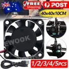1-4x USB Cooling Fan 40x40x10mm DC 5V Brushless CPU Computer Laptop Cooler Fan