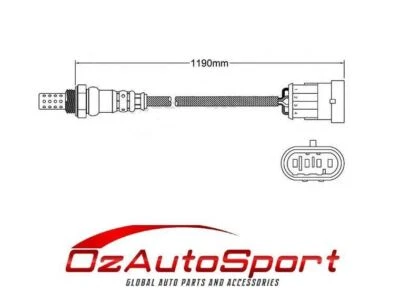 Front Pre-Cat o2 Oxygen Sensor for Alfa Spider AR916 2000 - 2006 3.0