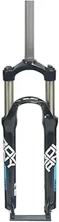 Mountain Bike Bicycle Suspension Fork 26/27.5/29 Inch Bike Mechanical Spring Alloy Forks 1-1/8" Travel 100mm - Black