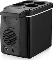 Car Fridge Cooler Box - Thermoelectric Cooler and Warmer Fridge | 12v Refrigerator Freezer Heater 6l | Portable Camping Freezer | Car Freezer Cooler | Electric Portable Icebox Travel Refri