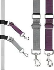 Dog Grooming Extension Strap | 2 Pack Grooming Table Loops for Dog | Adjustable Stable Ring Extender, Trimming Supplies, Nylon Restraint Rope for Small Medium Large Breeds