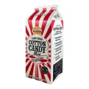 Great Western 1/2 Gallon Carton Strawberry Cotton Candy Floss Sugar