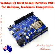 Wemos D1 UNO based ESP8266 WiFi for Arduino, Nodemcu Compatible.