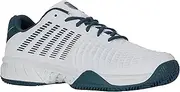 [K-Swiss] Men's Express Light 3 Tennis Shoe, White Stargazer, 39.5 EU