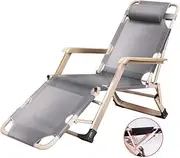 Stool Chair Folding Recliner Lounge Chair, Padded Chairs Camping Patio G Sun Loungers Hopeful
