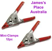 Metal Spring Mini Clamp - 12pc