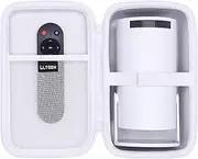 LTGEM Case Compatible with Maypug Mini Projector, White(Case Only)