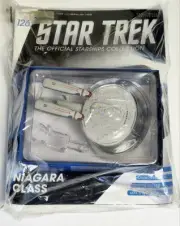 Star Trek Starship Collection #126 Niagara Class & Eaglemoss Magazine