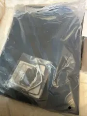 Large Taylor Swift TTPD Tortured Poets Department Black Jacket + CDs (patches)