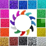 100 pcs Soft Cat Nail Caps for Cats Claws 5X Different Random Colors + 5X Adhesive Glue + 5X Applicator, Kittens Cap Tips Pet Paws Claw Grooming Kitten Medium Kitty Soft Covers (M)