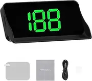 Car Headup Display Wind Projection Heads Up Display Digital Ometer with Reflective Film for Car Truck S Rv Green