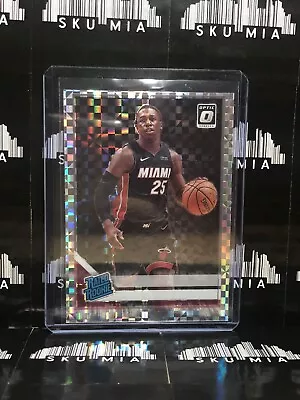 2019-20 Panini Optic Kendrick Nunn Checkerboard Prizm Rated Rookie SSP Heat RARE
