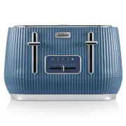 Sunbeam Radiance Breakfast 4-Slice Toaster, Blue. TAP3504BL