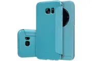 Sparkle Leather Case for Samsung Galaxy S7 Edge - Blue