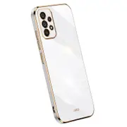 Cell Phone Cover For Samsung Galaxy A53 5G,Golden Edge Scratch-resistant Anti-drop TPU Phone Case