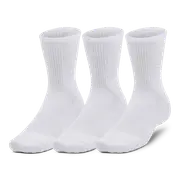 [Under Armour] Under Armour 3-Maker Mid Crew 3 Pack Size 8-12 - Unisex Socks