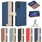 Magentic Leather Wallet Card Case, For Samsung S23FE S24+S22 S21FE A15 A35 A55