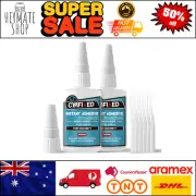 Glue Strong Cyanoacrylate Super Glue Plastic Wood Metal Instant Adhesive 4 oz AU