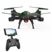 K200 FPV RC Drones with Camera Live Video 720P HD Wi-Fi 4 Channel 2.4GHz 6-Axis