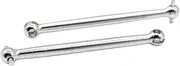 [EHJRE] 2X 1/12 RC Car Drive Shaft Set Spare for Wltoys 124008 124010 RC Car Truck