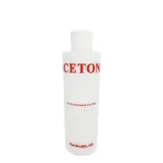 Empty Plastic Acetone Bottle 250ml (8oz)