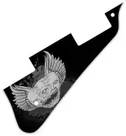 Pickguard Pick Guard Compatible with Gibson Les Paul Guitar Triclops