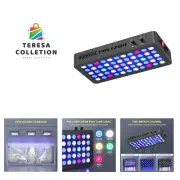 165W Dimmable Full Spectrum Aquarium LED Light Daisy Chain Funciton Fish Tank...