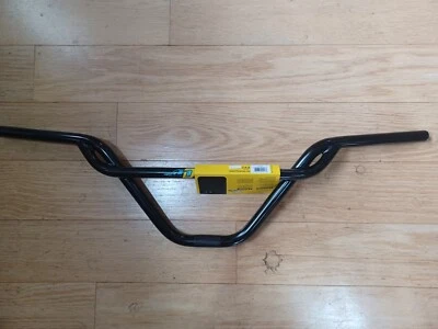 GT Dyno Pretzel Cheat Code 2pc BMX Bike Handlebar, 22.2mm Clamp x 31.5in black