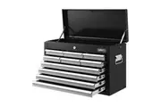 Giantz 10 Drawer Tool Box Cabinet Chest Toolbox Storage Garage Organiser Grey