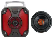 Memphis Audio MJP1044 10" 1500w MOJO Car Subwoofer DVC 4 ohm Sub+Home Speaker