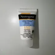 Neutrogena Ultra Sheer Body Lotion SPF 50+ Broad Spectrum Sunscreen 14ml