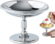 Ice Cream Cup - Reusable Footed Yogurt Serving Bowl,Kitchen Gadgets Exquisite Ice Cream Container for Small Snacks Fruit Cereal Pudding Sundae Candy