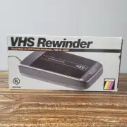 Gemini VHS Tape Rewinder RW1300 VCR New Vintage