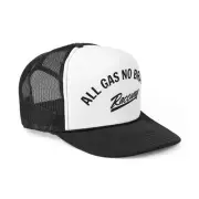 Raceway Hats 5-Panel Foam Trucker Hat - "All Gas No Brakes"
