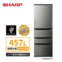 在飛比找ETMall東森購物網優惠-限時優惠價 SHARP 夏普SJ-MW46HT-H自動除菌離