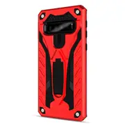 For Samsung Galaxy S10 Case, Armour Strong Shockproof Tough Cover Kickstand, Red