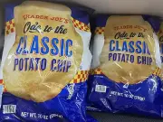2 PACK TRADER JOE'S ODE TO THE CLASIC POTATO CHIP 10 OZ EACH