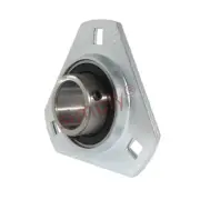 SBPFT205-14 Pressed Steel 3 Bolt Triangle Flange Housing with 7/8 inch insert