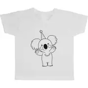 'Party Koala' Children's / Kid's Cotton T-Shirts (TS021229)