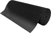 Floor Grip Mat Non-Slip Pad | Breathable Rug Underlay For Hard Floors, Shelves, Cabinets | Anti-Slip Backing For Drawer Liners, Wood Surfaces, Under Carpet, Home Interior, Furniture Stability