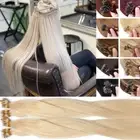 200PCS Nano Ring Tip Beads Double Drawn Human Hair Extensions Micro Loop Beads